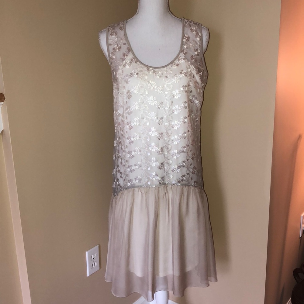 Venus cream lace dress.